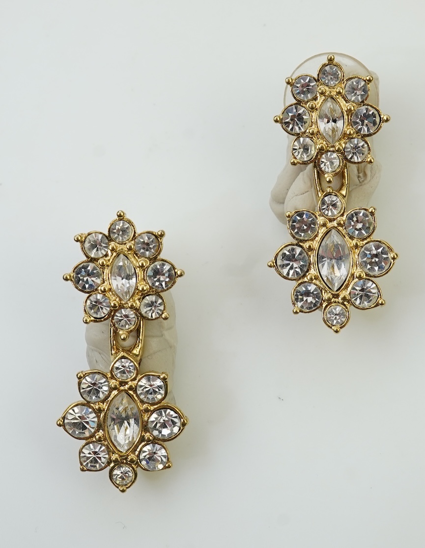 A collection of costume jewels, mid to late 20th century